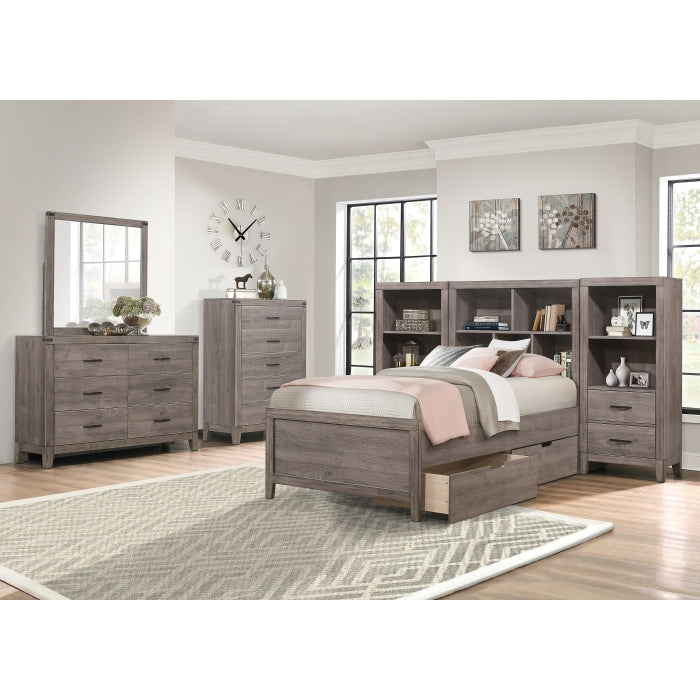Woodrow Brown 3-Piece Twin Bedroom Set - Ornate Home