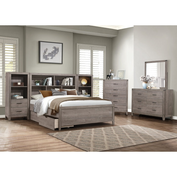 Woodrow Brown 4-Piece Queen Bedroom Set - Ornate Home