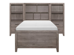 Woodrow Brown 4-Piece Twin Bedroom Set - Ornate Home
