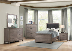 Woodrow Brown Mirror - Ornate Home