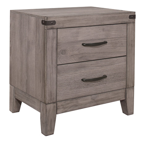 Woodrow Brown Nightstand - Ornate Home