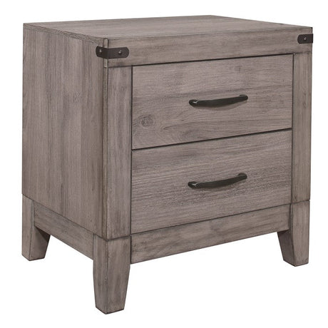 Woodrow Brown Nightstand - Ornate Home