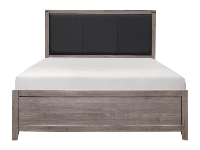 Woodrow Brown Queen Bed - Ornate Home