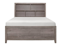 Woodrow Brown Queen Platform Bed - Ornate Home