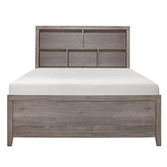 Woodrow Brown Queen Platform Bed - Ornate Home