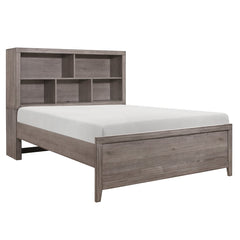 Woodrow Brown Queen Platform Bed - Ornate Home