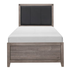 Woodrow Brown Twin Bed - Ornate Home