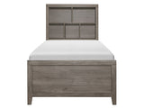 Woodrow Brown Twin Platform Bed - Ornate Home