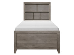 Woodrow Brown Twin Platform Bed - Ornate Home