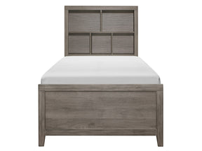 Woodrow Brown Twin Platform Bed - Ornate Home