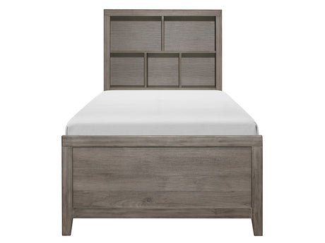 Woodrow Brown Twin Platform Bed - Ornate Home