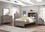 Woodrow Brown Twin Platform Bed - Ornate Home