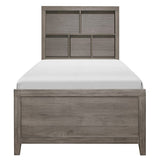Woodrow Brown Twin Platform Bed - Ornate Home