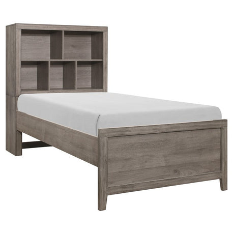Woodrow Brown Twin Platform Bed - Ornate Home
