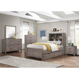 Woodrow Brown Twin Platform Bed - Ornate Home