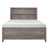 Woodrow Brownish Gray 3-piece Set Full Wall Bed - Ornate Home