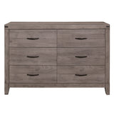 Woodrow Brownish Gray 5-Piece Twin Bedroom Set - Ornate Home