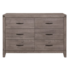 Woodrow Brownish Gray 5-Piece Twin Bedroom Set - Ornate Home