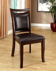 Woodside Dark Cherry/Espresso 7 Pc. Dining Room Set - Ornate Home