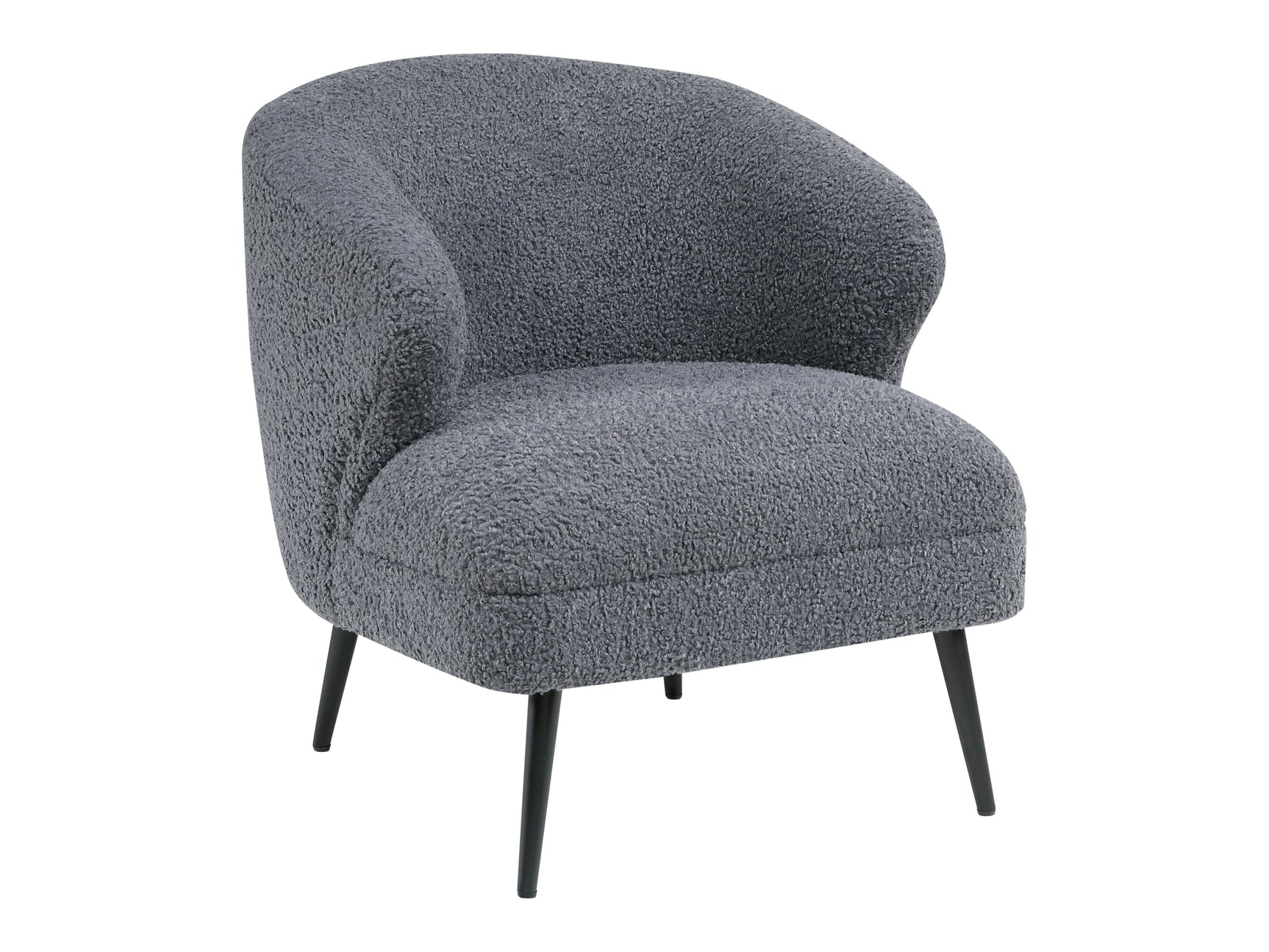 Woodway Dark gray Accent Chair - Ornate Home