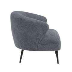 Woodway Dark gray Accent Chair - Ornate Home