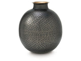 Woody Pewter/Gold Vase - Ornate Home