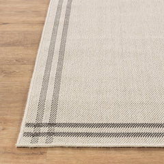 Woolen Bone 7 Washable Jute-Look Rug | Minimalist Decor - Ornate Home