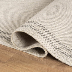 Woolen Bone 7 Washable Jute-Look Rug | Minimalist Decor - Ornate Home