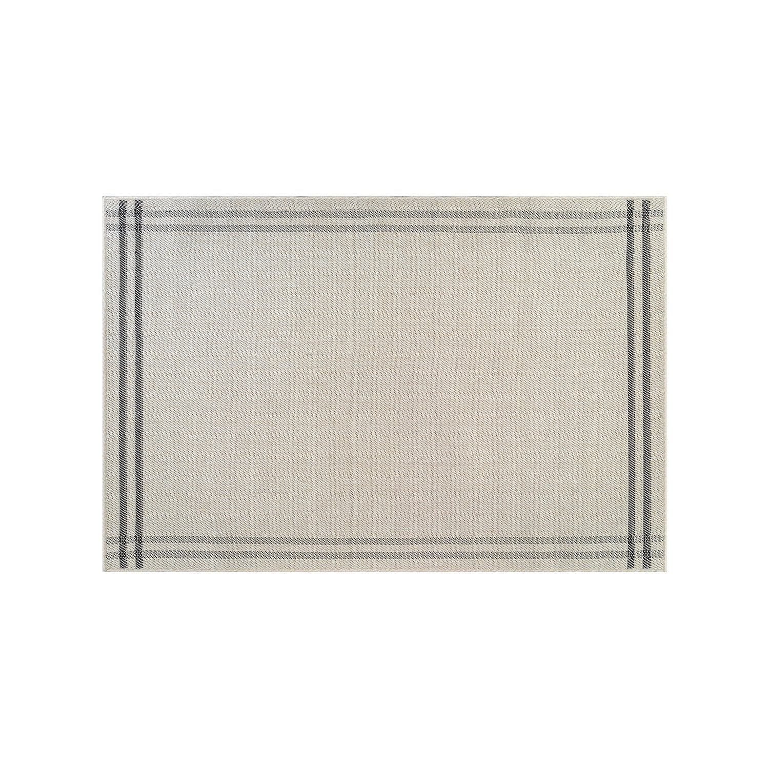 Woolen Bone 7 Washable Jute-Look Rug | Minimalist Decor - Ornate Home