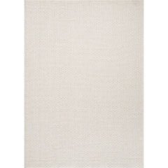 Woolen Bone Jute-Look Area Rug | Bright & Washable - Ornate Home