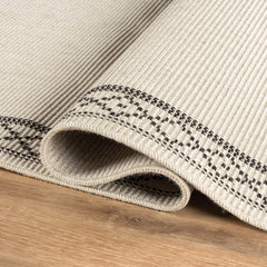 Woolen Bone Look Jute-Look Rug | Light & Stain-Resistant - Ornate Home
