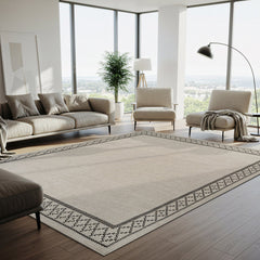 Woolen Bone Look Jute-Look Rug | Light & Stain-Resistant - Ornate Home