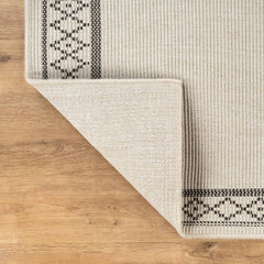 Woolen Bone Look Jute-Look Rug | Light & Stain-Resistant - Ornate Home