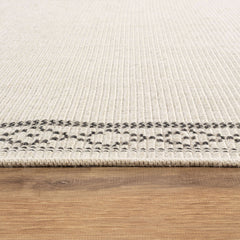 Woolen Bone Look Jute-Look Rug | Light & Stain-Resistant - Ornate Home