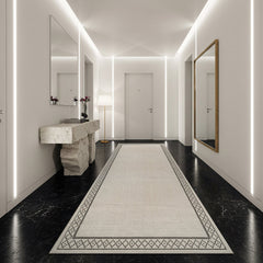 Woolen Bone Look Jute-Look Rug | Light & Stain-Resistant - Ornate Home