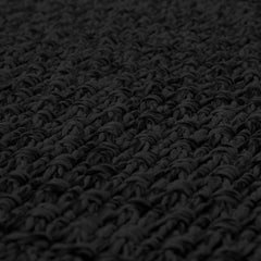 Woolen Dark Gray Jute-Look Area Rug | High-Traffic Ready - Ornate Home