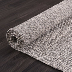 Woolen Gray Easy Jute-Look Rug | Easy Care Indoor & Outdoor - Ornate Home