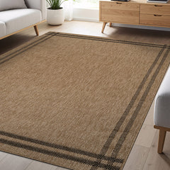 Woolen Natural 7 Indoor/Outdoor Rug | Rustic Jute Style - Ornate Home