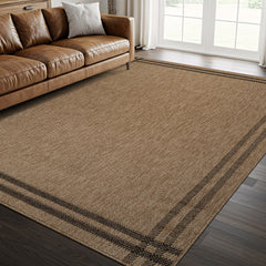 Woolen Natural 7 Indoor/Outdoor Rug | Rustic Jute Style - Ornate Home