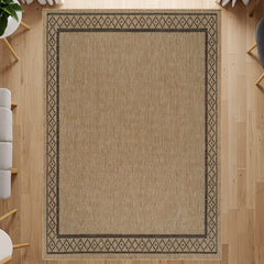 Woolen Natural Easy Jute-Look Area Rug | Pet-Friendly & Durable - Ornate Home
