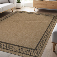 Woolen Natural Easy Jute-Look Area Rug | Pet-Friendly & Durable - Ornate Home