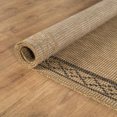 Woolen Natural Easy Jute-Look Area Rug | Pet-Friendly & Durable - Ornate Home