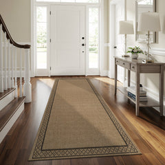 Woolen Natural Easy Jute-Look Area Rug | Pet-Friendly & Durable - Ornate Home