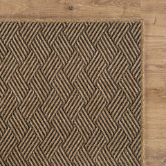 Woolen Natural Easy Jute-Look Rug | Indoor/Outdoor Washable - Ornate Home