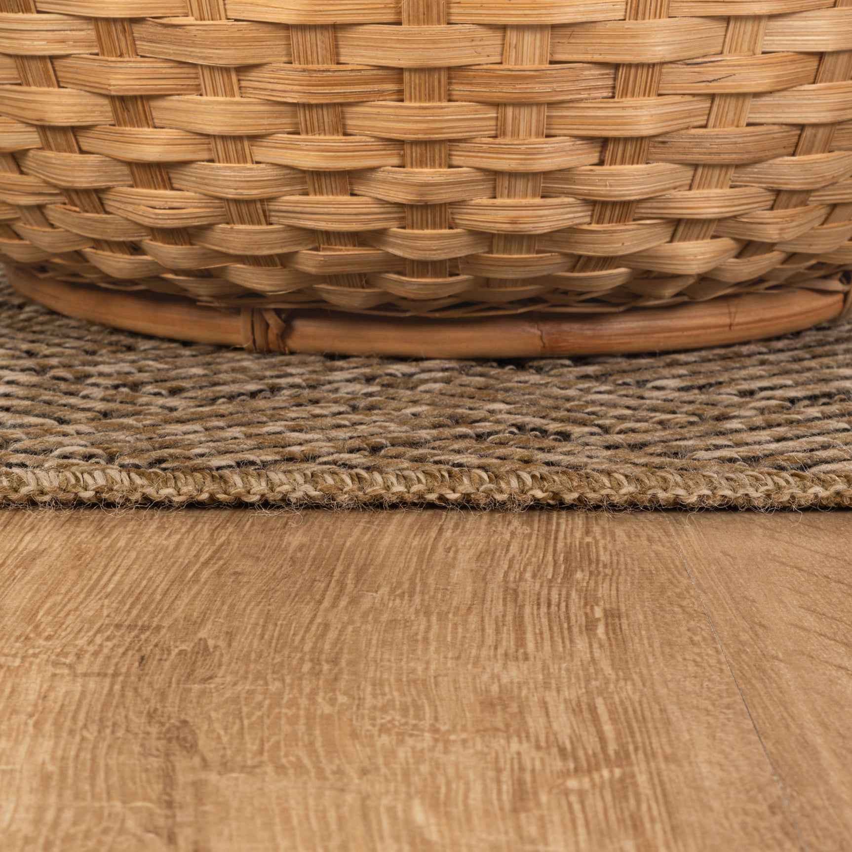 Woolen Natural Easy Jute-Look Rug | Indoor/Outdoor Washable - Ornate Home