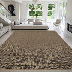 Woolen Natural Easy Jute-Look Rug | Indoor/Outdoor Washable - Ornate Home