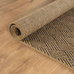 Woolen Natural Easy Jute-Look Rug | Indoor/Outdoor Washable - Ornate Home