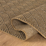 Woolen Natural Easy Jute-Look Rug | Indoor/Outdoor Washable - Ornate Home