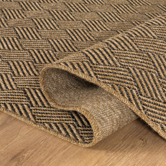 Woolen Natural Easy Jute-Look Rug | Indoor/Outdoor Washable - Ornate Home