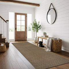 Woolen Natural Easy Jute-Look Rug | Indoor/Outdoor Washable - Ornate Home